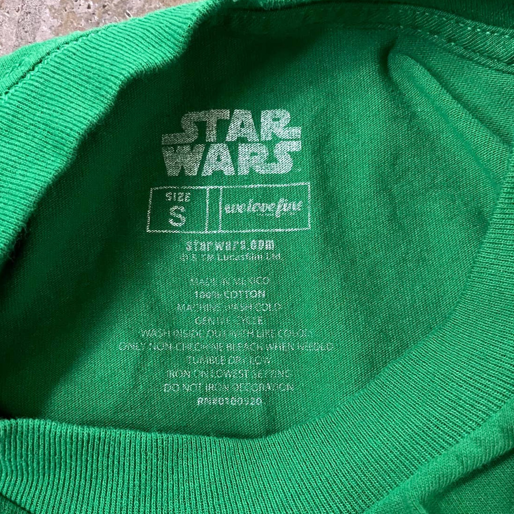 Star Wars Yoda Cross-Stitch, Needlepoint Christmas, Holiday, Winter T-Shirt - Picture 6 of 7